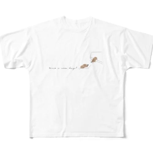 ビーバー(子ども) フルグラフィックTシャツ