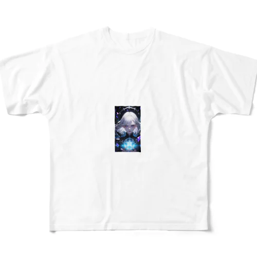 AI美人『白』2 All-Over Print T-Shirt