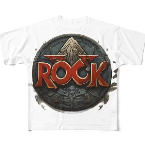 ROCKな山脈 フルグラフィックTシャツ