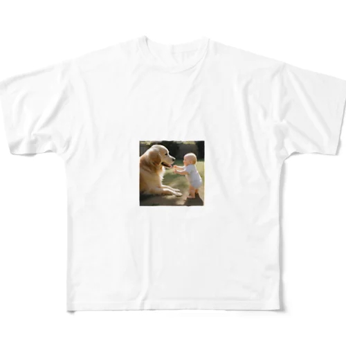 itokiwaレトリーバー All-Over Print T-Shirt
