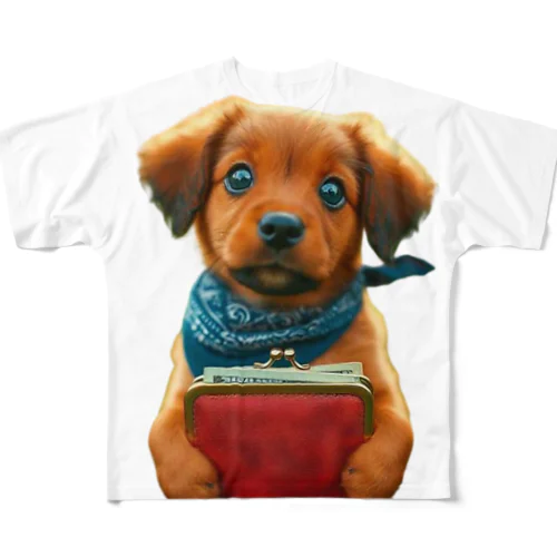 *Gu~mimi*支払い🐶わんこ All-Over Print T-Shirt