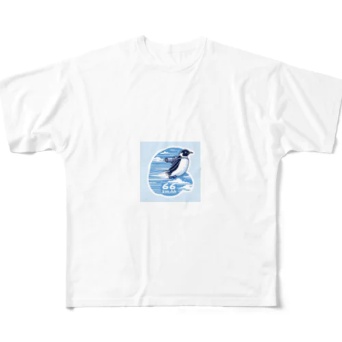 Flying_penguin All-Over Print T-Shirt