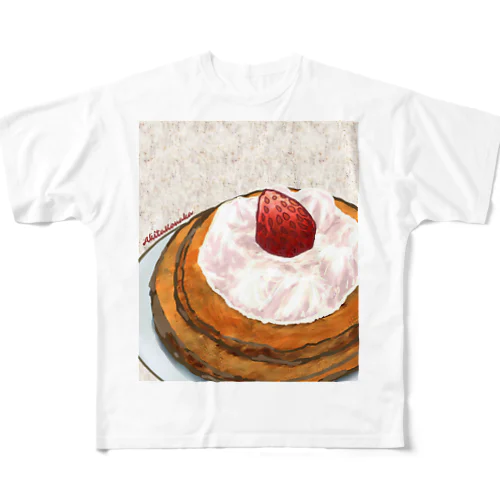 パンケーキ All-Over Print T-Shirt