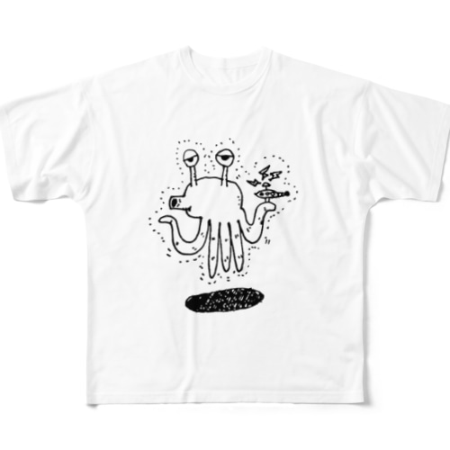 黄金星人さん All-Over Print T-Shirt