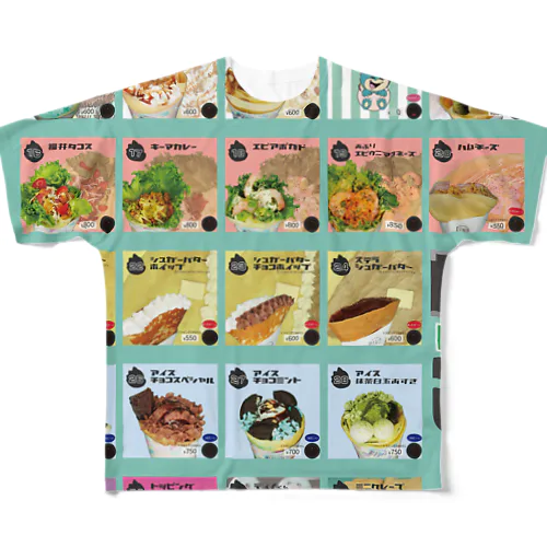 SWEETS PARLOR DINO All-Over Print T-Shirt