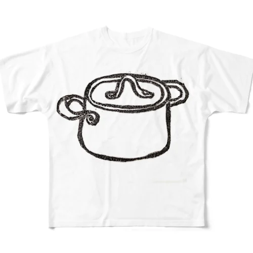 なべ All-Over Print T-Shirt