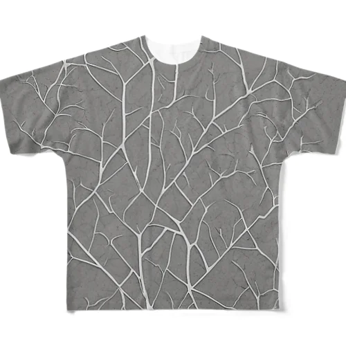 アート模様ビリビリ All-Over Print T-Shirt