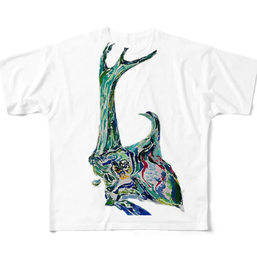 カブトくん All-Over Print T-Shirt