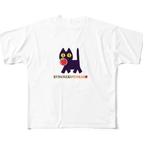 クロネコトマちゃん フルグラフィックTシャツ