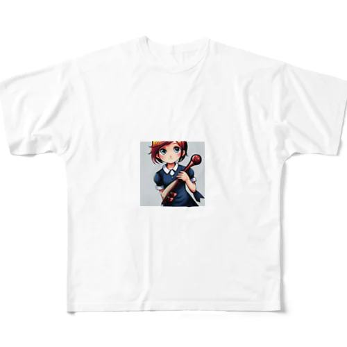 オケ部入団希望の リンちゃん All-Over Print T-Shirt