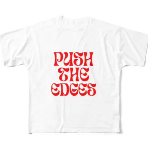 Push The Edges フルグラフィックTシャツ