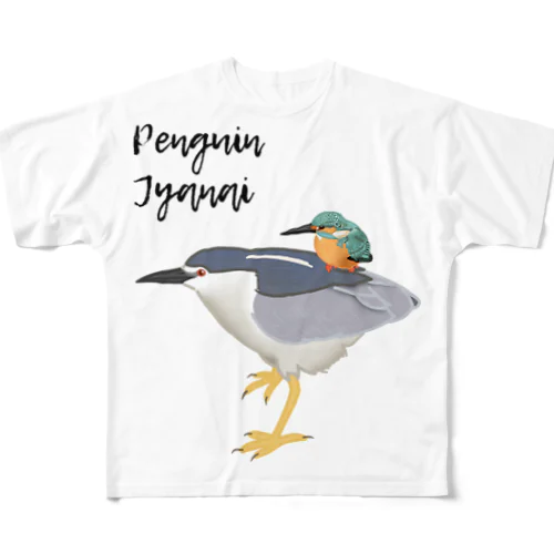 Penguin Jyanai with Penguin フルグラフィックTシャツ