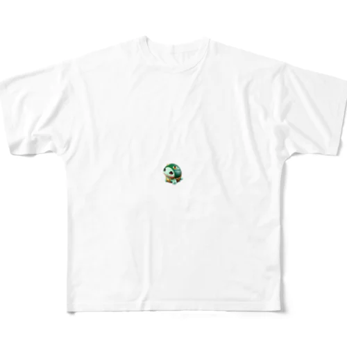 カメ吉 AI #1 All-Over Print T-Shirt