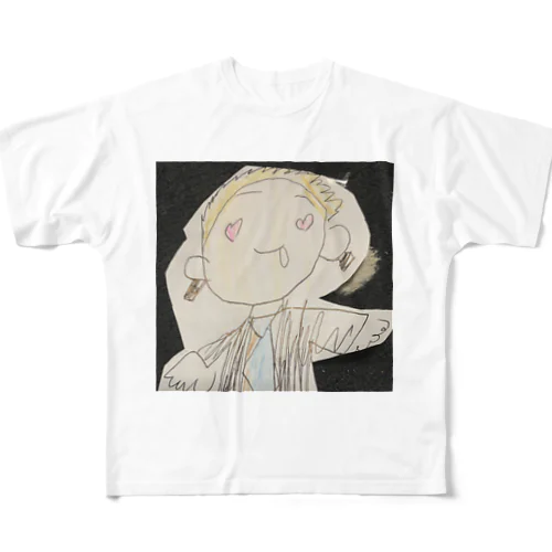 ラウニィ　子ども作 フルグラフィックTシャツ