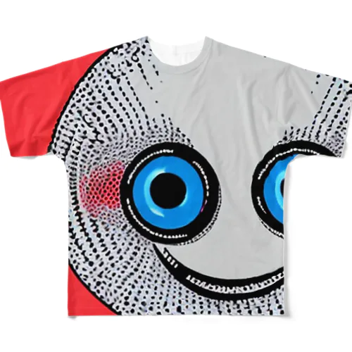 生物 All-Over Print T-Shirt