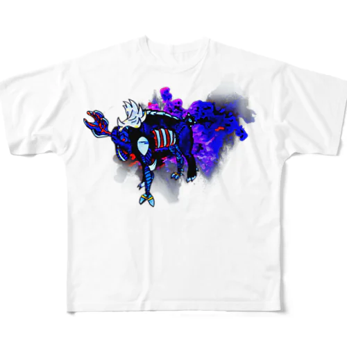 CYBERNETIC MOOSE All-Over Print T-Shirt