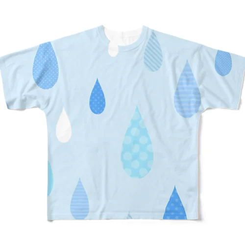 水滴1 All-Over Print T-Shirt