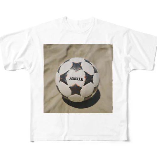 オシャレサッカーボール All-Over Print T-Shirt