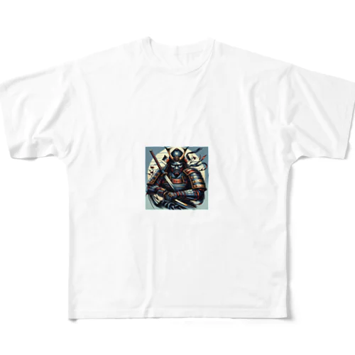 侍 フルグラフィックTシャツ