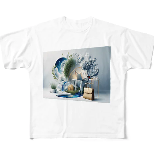 乙女座　運気上昇 All-Over Print T-Shirt
