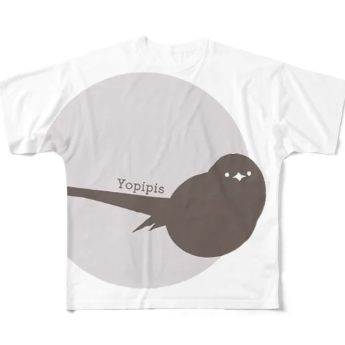 Yopipiのなかまたち フルグラフィックTシャツ