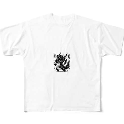 辰年の辰くん All-Over Print T-Shirt