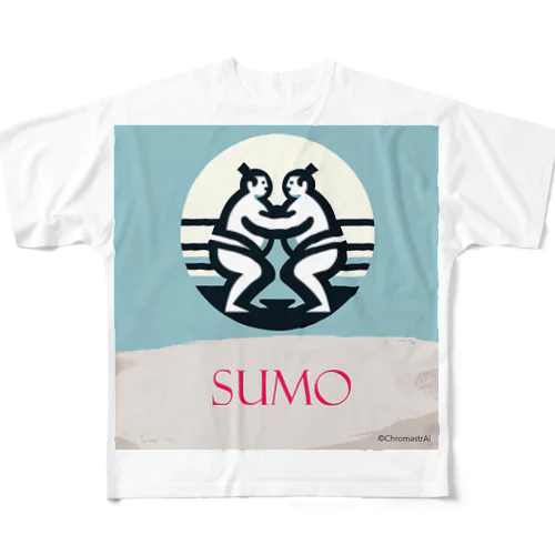 SUMO フルグラフィックTシャツ