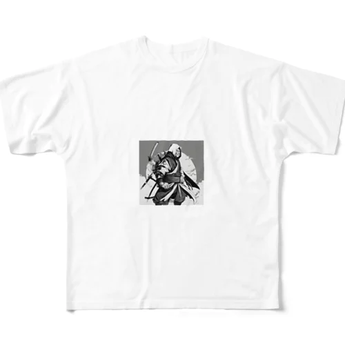 ベテラン忍者のグッズ All-Over Print T-Shirt