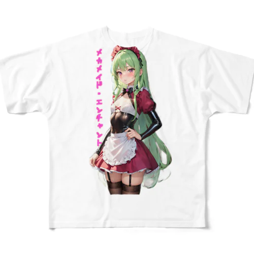 メカメイド1号 All-Over Print T-Shirt
