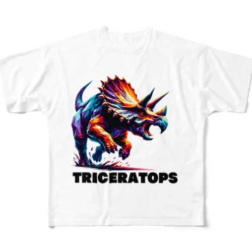 TRICERATOPS フルグラフィックTシャツ