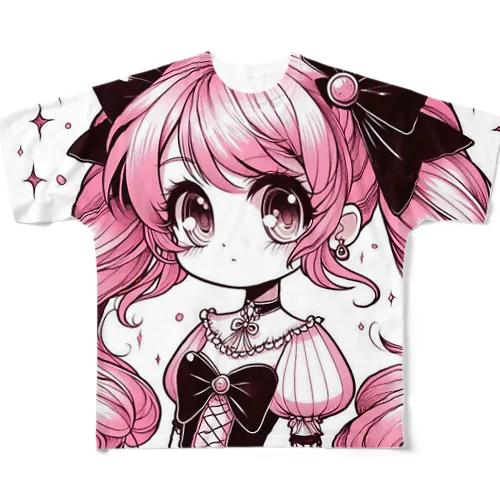 魔法少女 フルグラフィックTシャツ