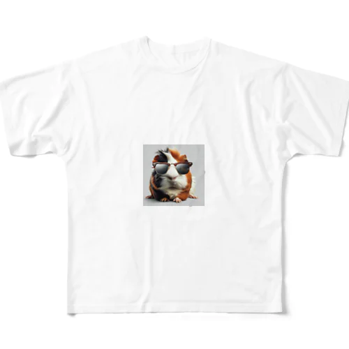 グラサンモルモットくん All-Over Print T-Shirt