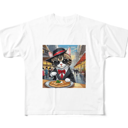 モッズキャッツは男前〜ModsCats〜リアム編 フルグラフィックTシャツ