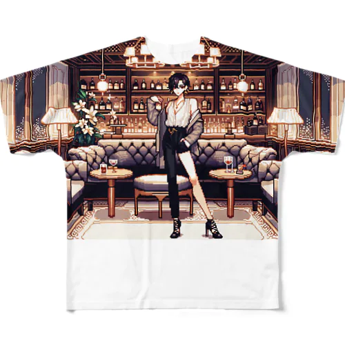 luxury lounge bar / type.1 フルグラフィックTシャツ