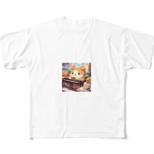 ぱんくまちゃん All-Over Print T-Shirt