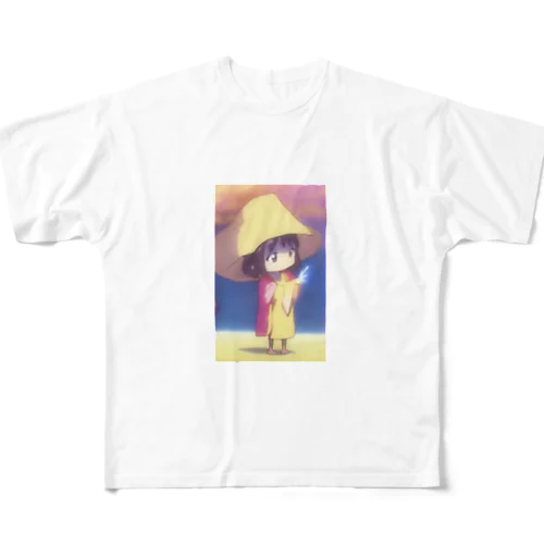 マロンちゃん フルグラフィックTシャツ