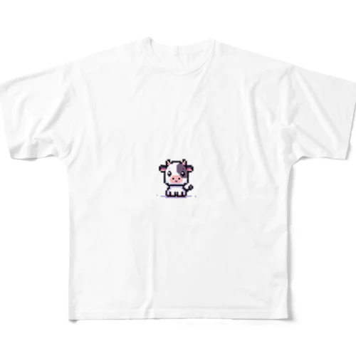 Ushi Dot. / type.1 フルグラフィックTシャツ