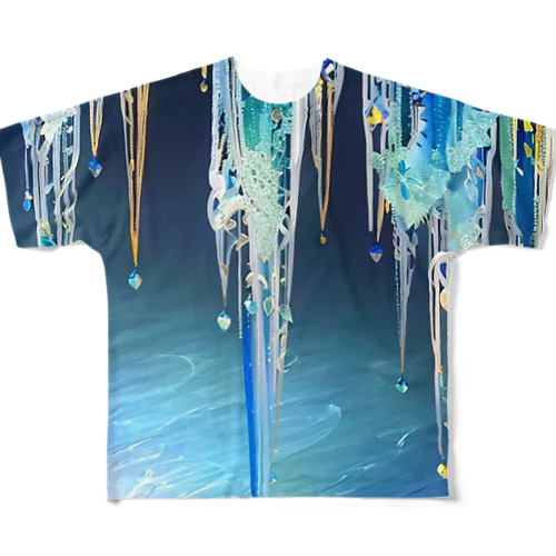 つらら All-Over Print T-Shirt