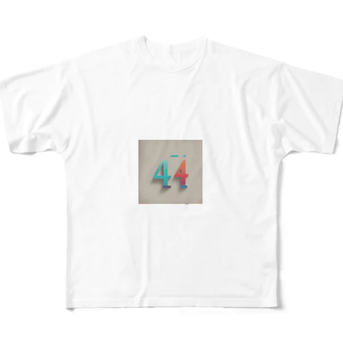 ４４ All-Over Print T-Shirt