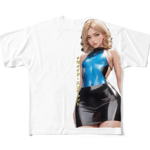 メカメイド14号 All-Over Print T-Shirt