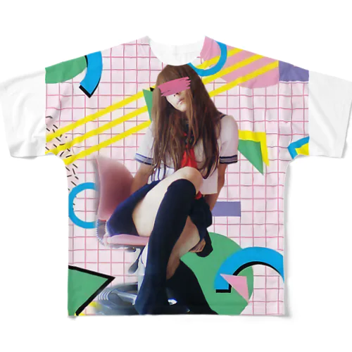 ケンカしちゃダメ All-Over Print T-Shirt