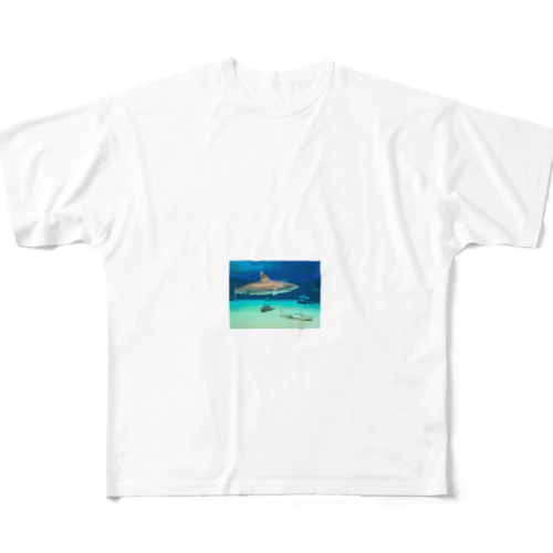 さめザメくんグッズ All-Over Print T-Shirt