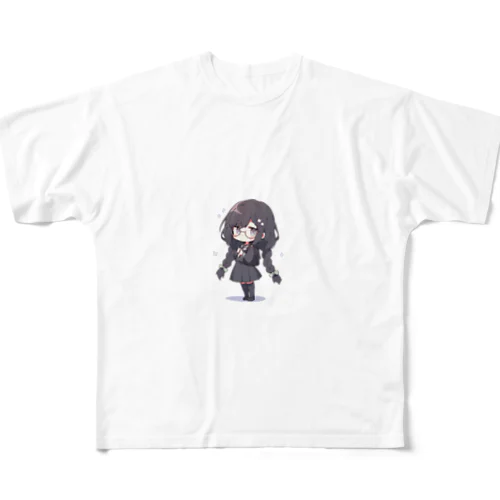 地味子 フルグラフィックTシャツ