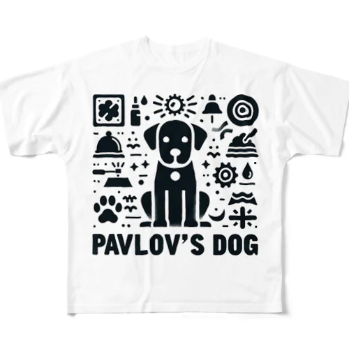 パブロフの犬 All-Over Print T-Shirt