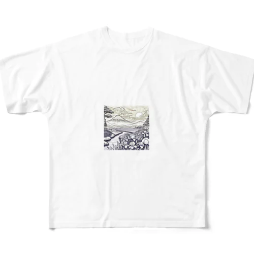 UkiyoE クライシス3 フルグラフィックTシャツ