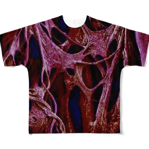 か All-Over Print T-Shirt