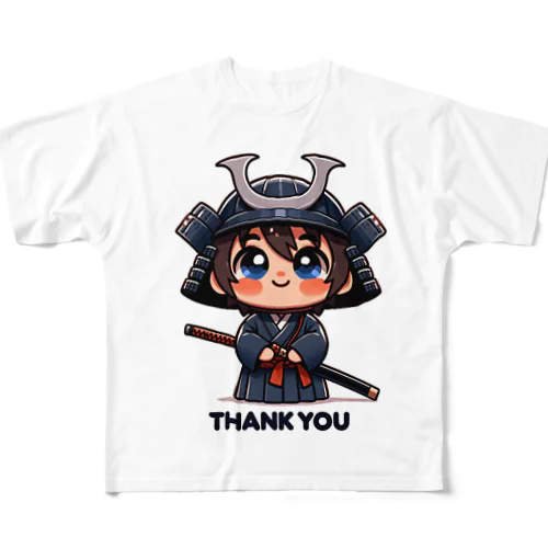 子供侍シリーズ フルグラフィックTシャツ