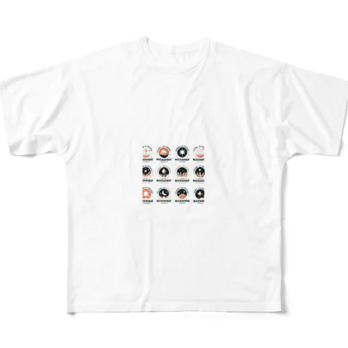 BUCKWHEAT All-Over Print T-Shirt