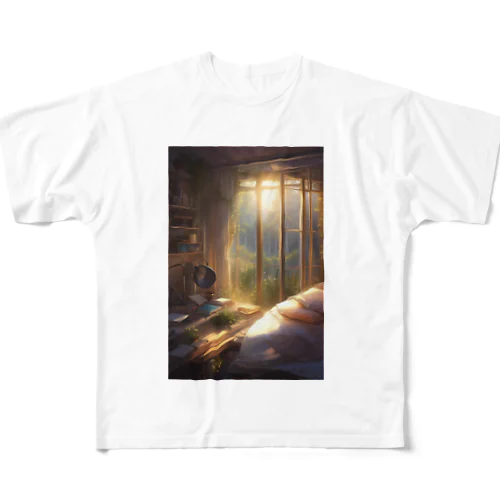 朝陽アイテム All-Over Print T-Shirt