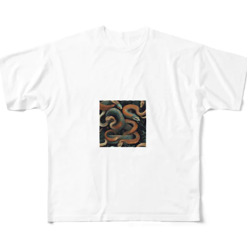 神秘的な生命 All-Over Print T-Shirt